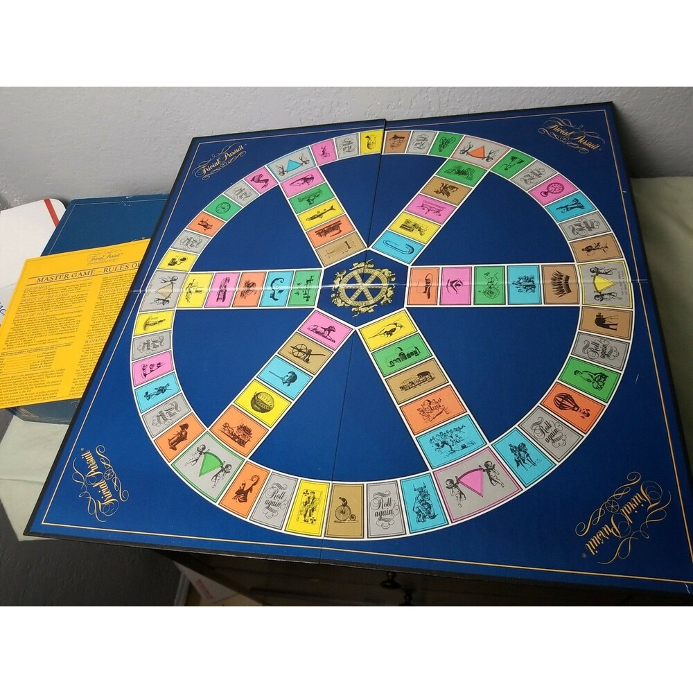 Trivial Pursuit, Master Game-Genus Edition No. 7 horn abbot. Age-adult.